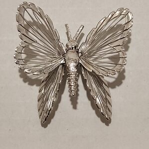 Vintage Monet Butterfly brooch